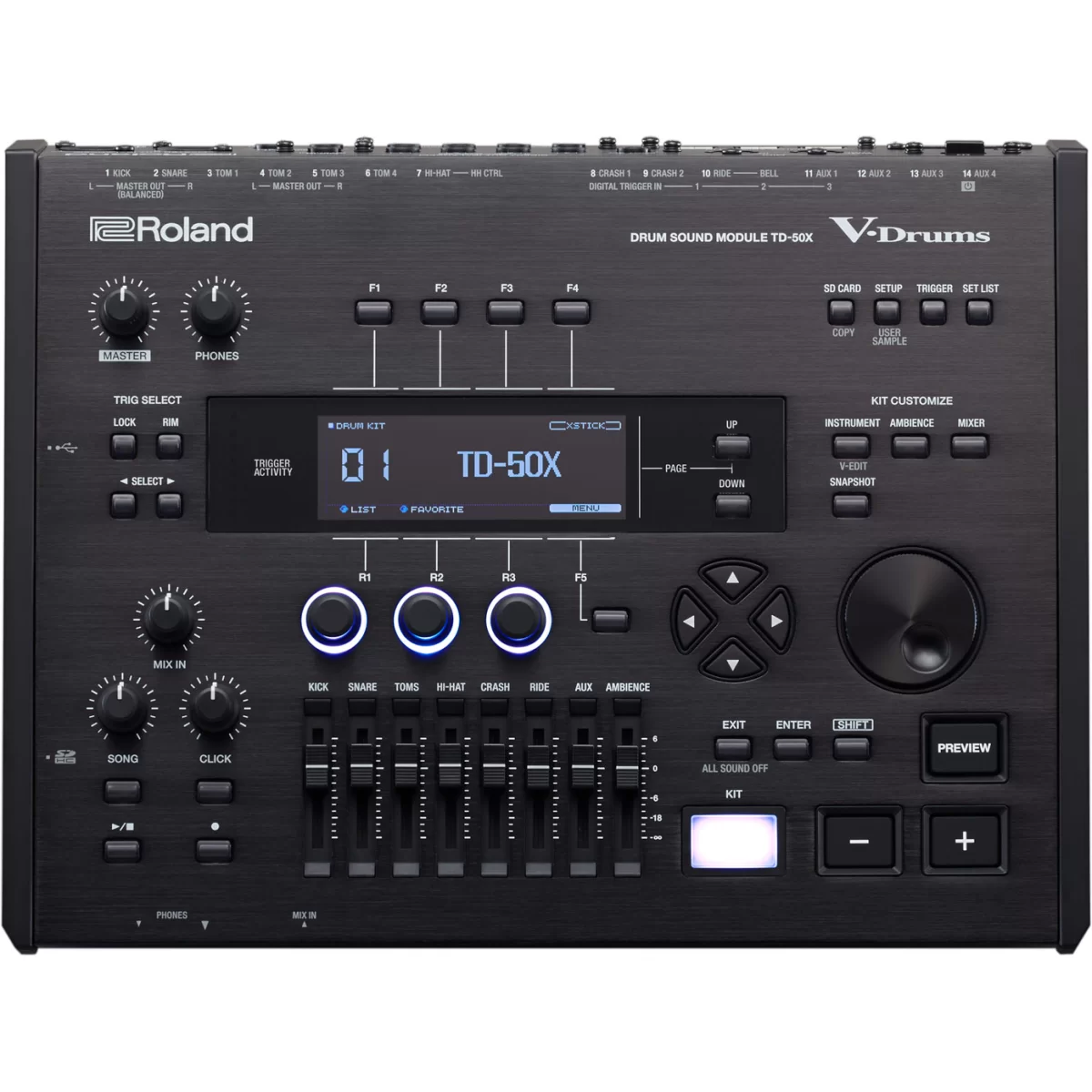 Roland TD50 モジュール Roland TD-50X-1200x1200.webp